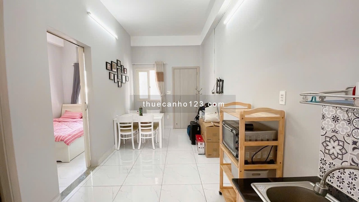 Căn Hộ 2PN Ngay Cv Thỏ Trắng Giáp Q10n_Yên Tĩnh_Hầm xe Thang máy rộng_Bãi tô gần nhà