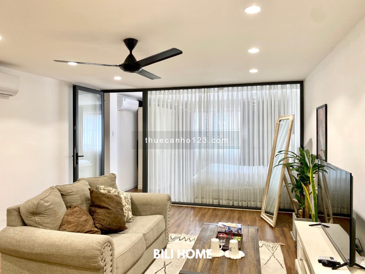 Căn Hộ 1Bedroom, Bancoly, Đầy đủ tiện nghi, Thoáng mát - Ngay Sân Bay, Lăng Cha Cả
