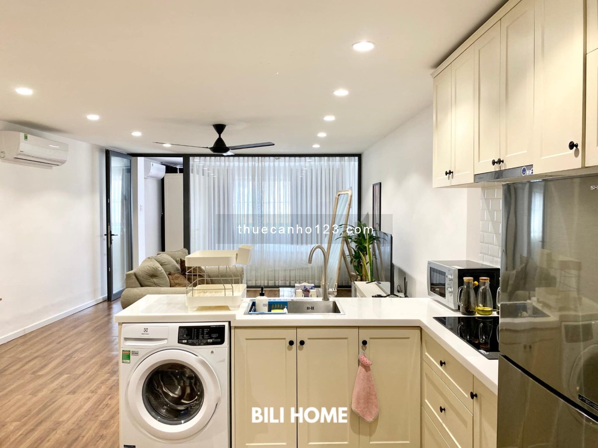 Căn Hộ 1Bedroom, Bancoly, Đầy đủ tiện nghi, Thoáng mát - Ngay Sân Bay, Lăng Cha Cả