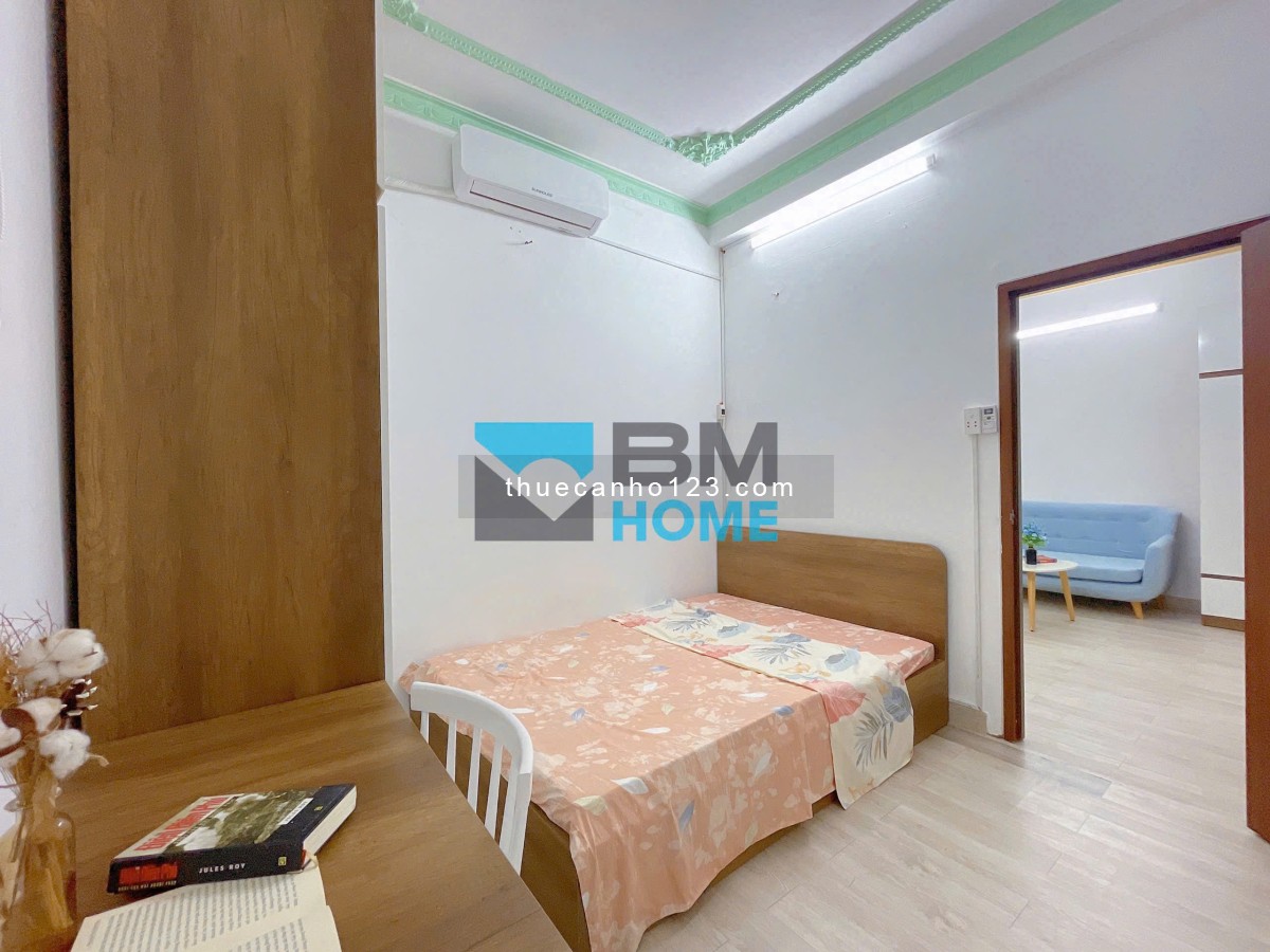 Căn hộ 1 phòng ngủ full nội thất có sẵn