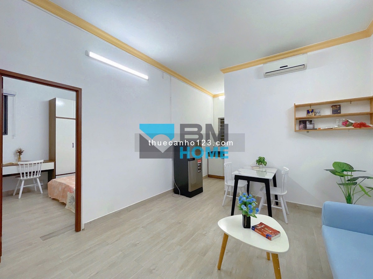 Căn hộ 1 phòng ngủ full nội thất có sẵn
