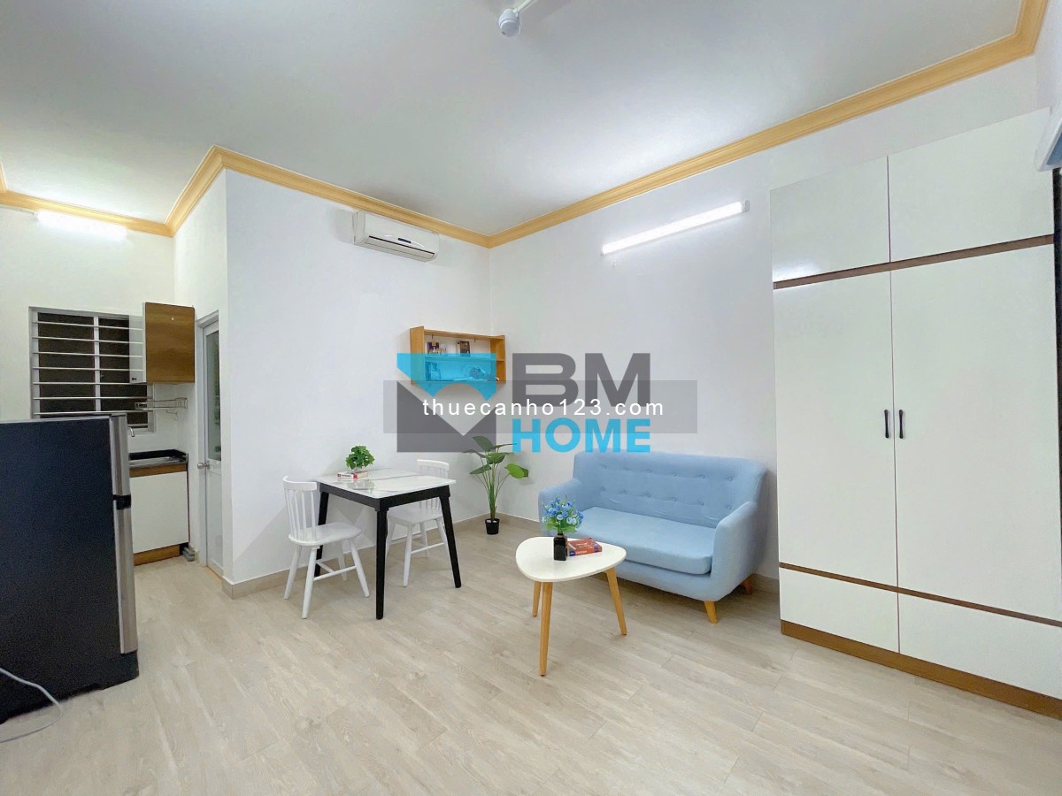 Căn hộ 1 phòng ngủ full nội thất có sẵn