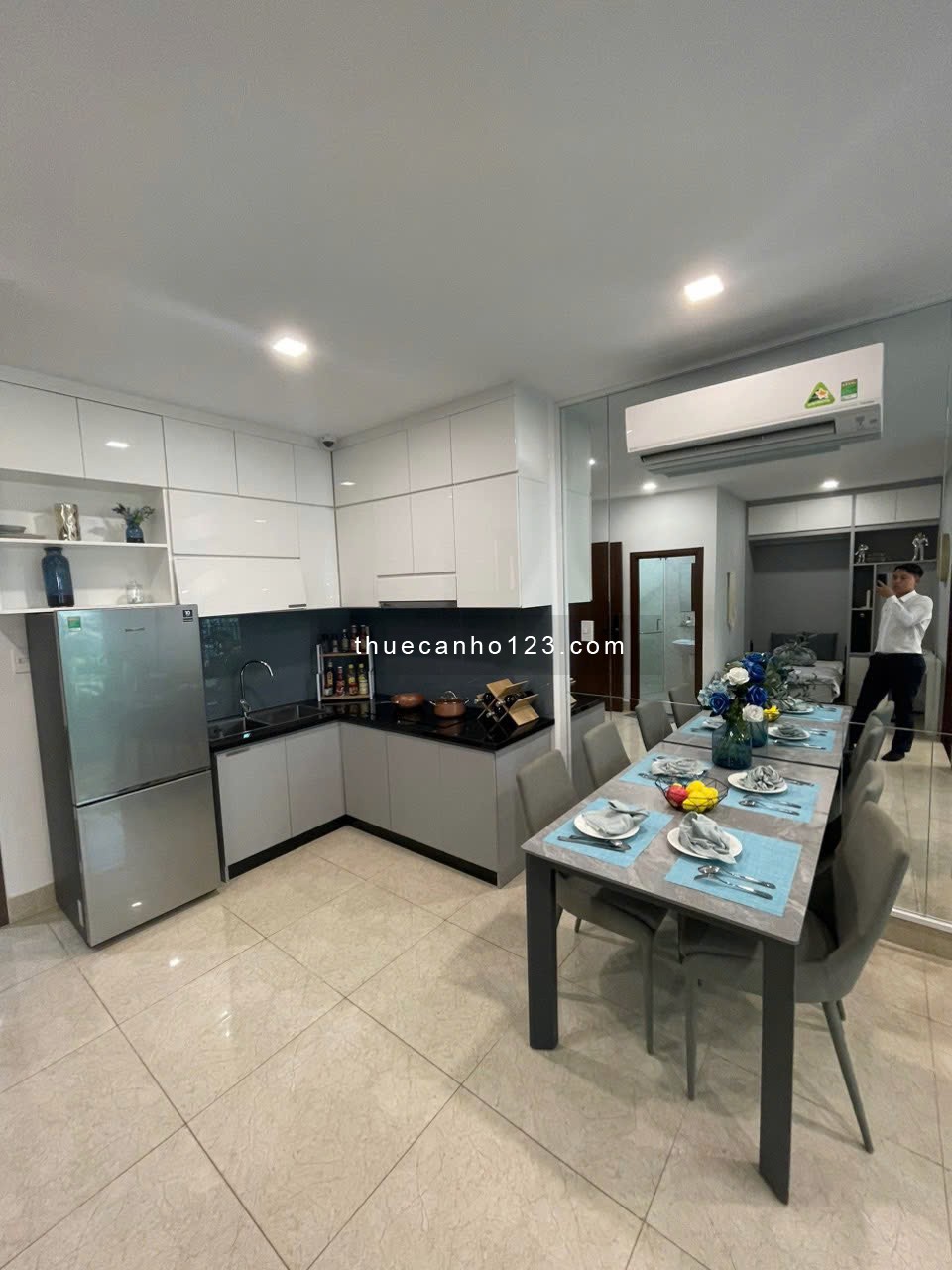 Cho thuê căn hộ Legacy 1PN mới bàn giao chỉ 3.5 triệu