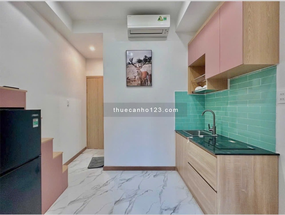 Căn Hộ Có Gác Full Nội Thất Ban Công Tại Quận 3 Gần Chợ Bàn Cờ, Bệnh Viện Từ Dũ