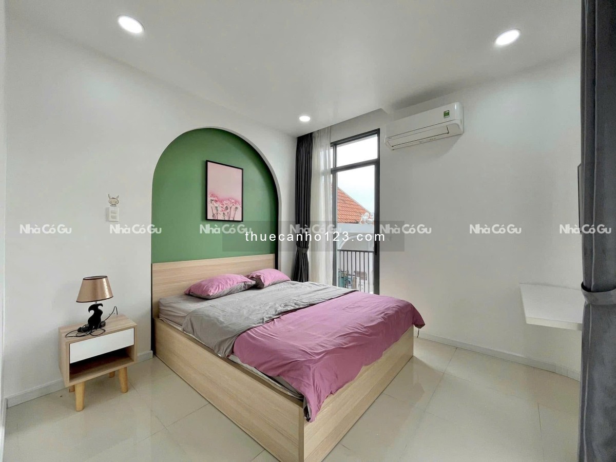 Căn hộ mới bốc siêu, bancol, 1PN-2PN tòa cao sạch sẽ view đẹp