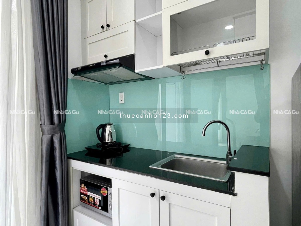 Căn hộ mới bốc siêu, bancol, 1PN-2PN tòa cao sạch sẽ view đẹp