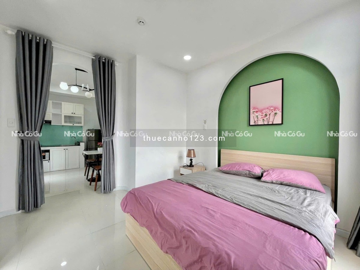 Căn hộ mới bốc siêu, bancol, 1PN-2PN tòa cao sạch sẽ view đẹp