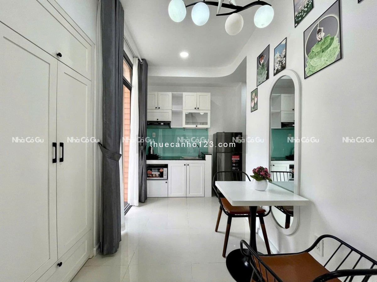 Căn hộ mới bốc siêu, bancol, 1PN-2PN tòa cao sạch sẽ view đẹp