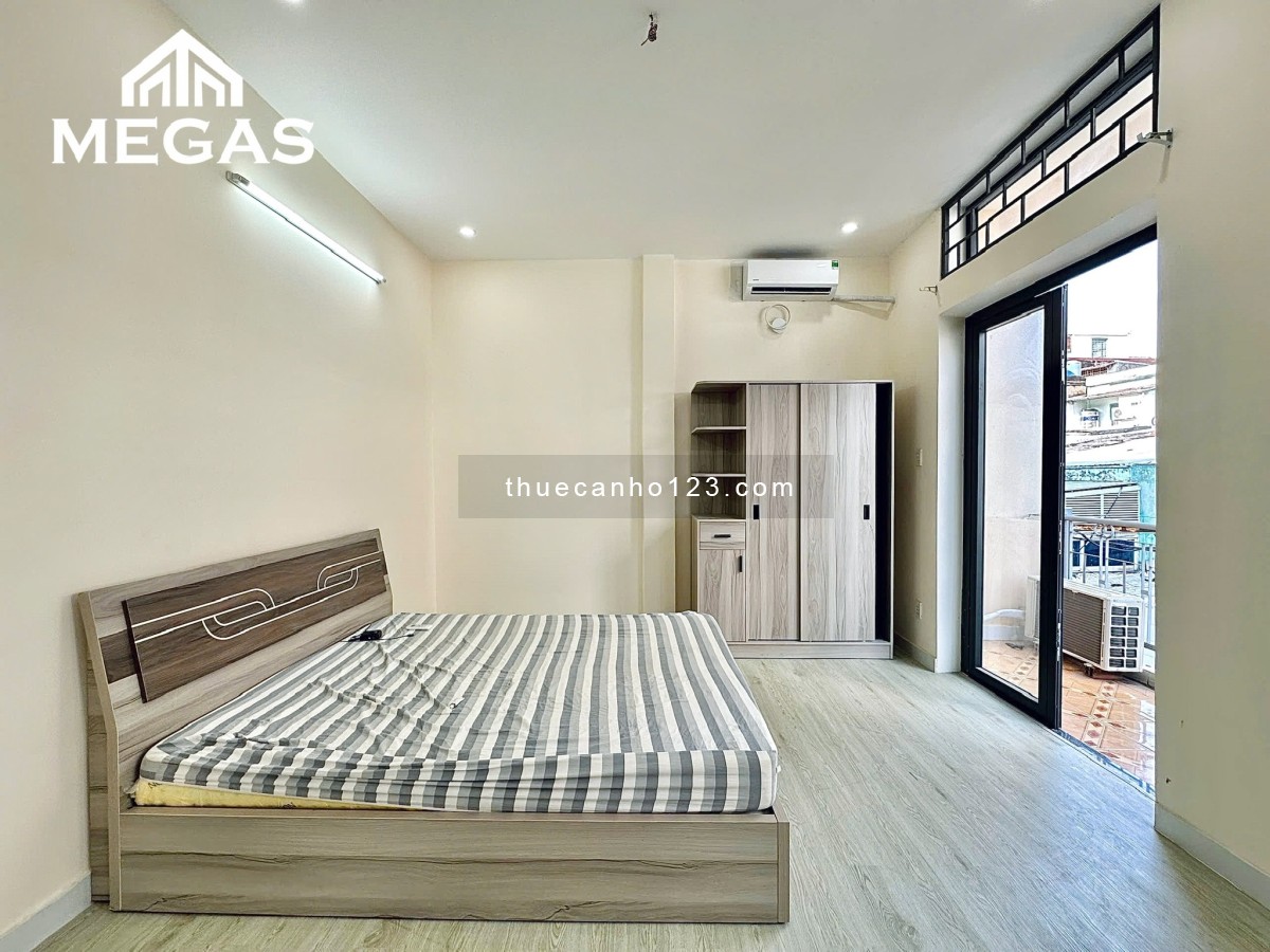 Khai trương phòng mới 1pn ngủ tách bếp ban công thoáng mát máy giặc riêng