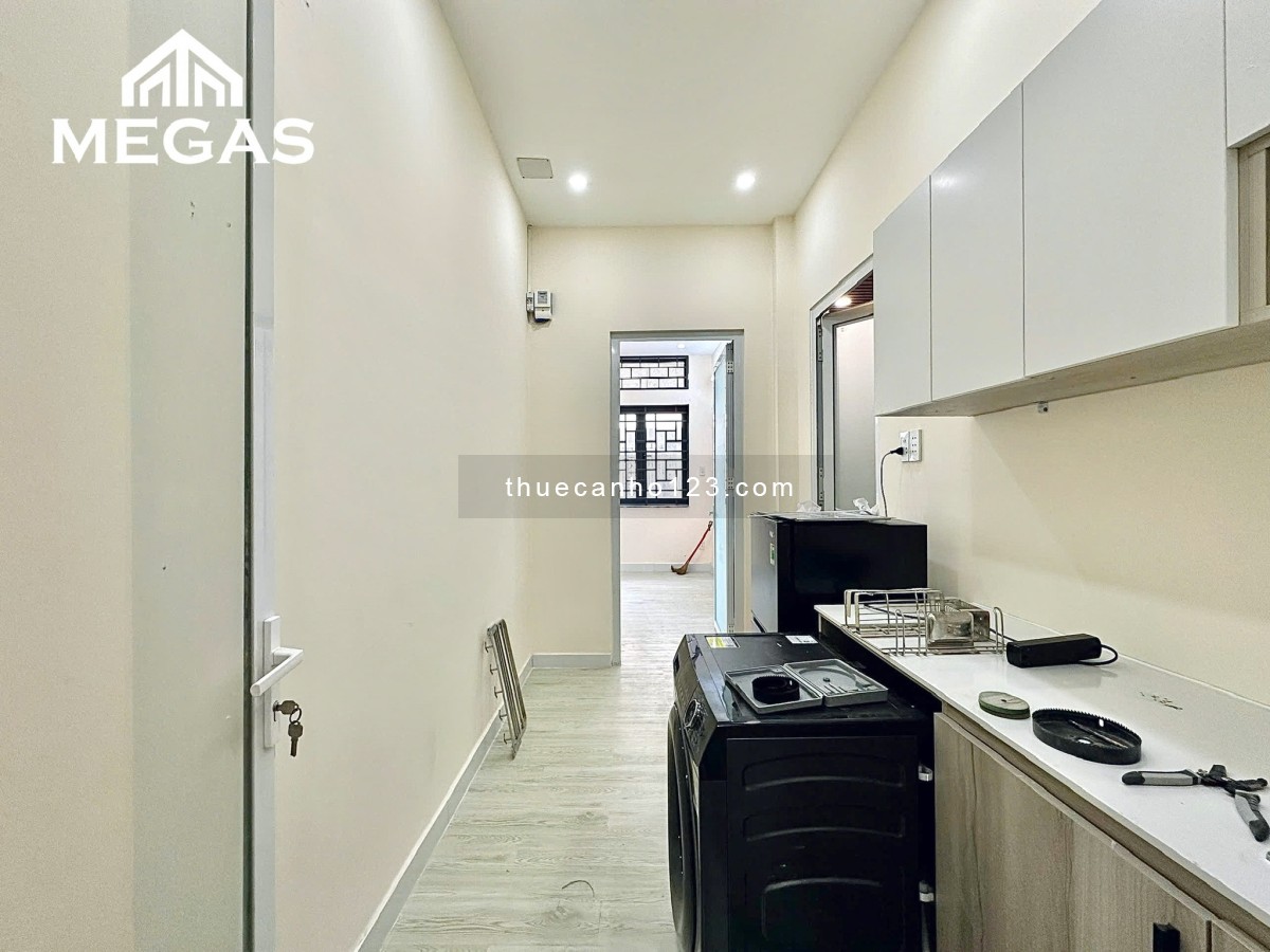 Khai trương phòng mới 1pn ngủ tách bếp ban công thoáng mát máy giặc riêng