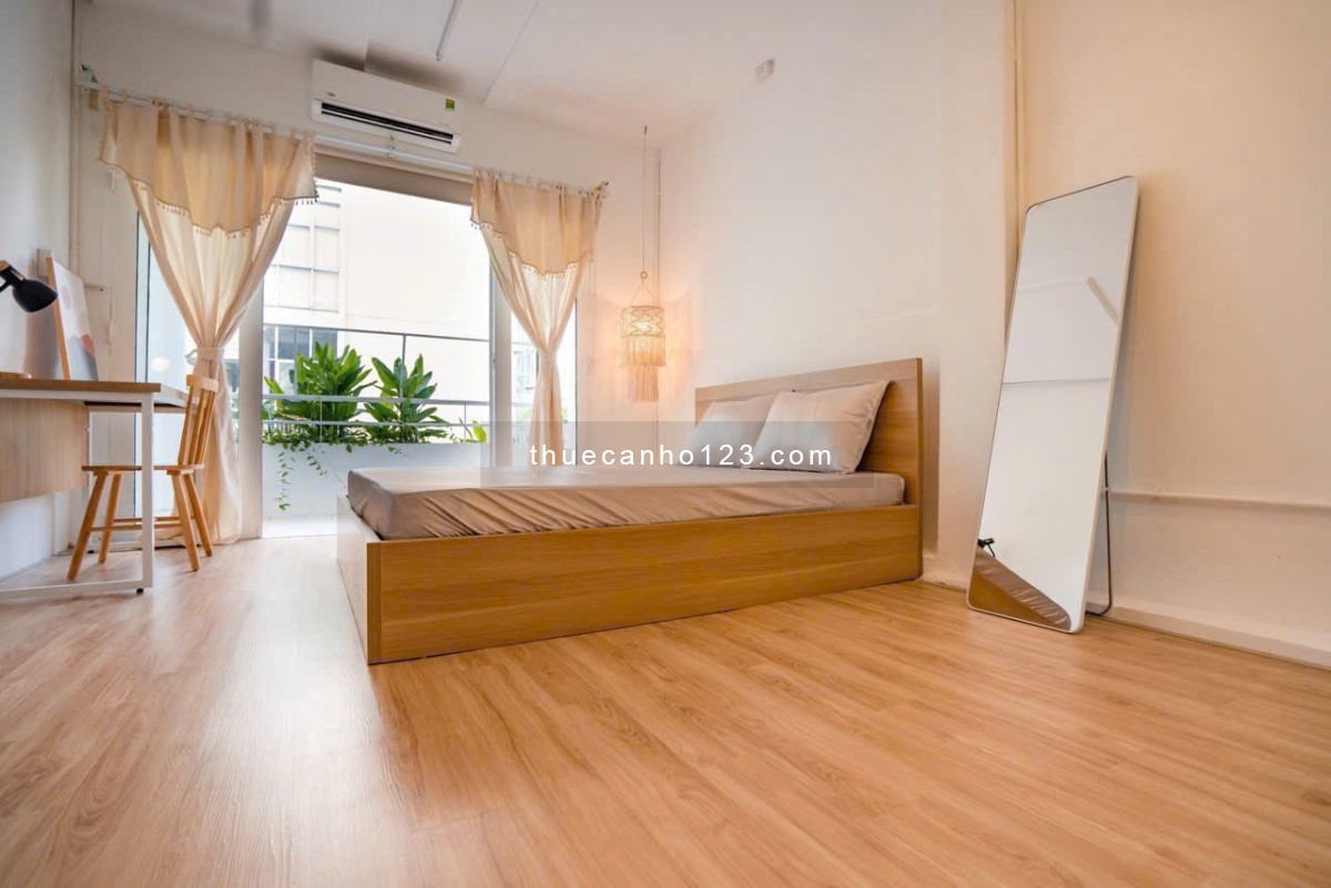Studio ban công full nội thất - View đẹp, tiện nghi, trống sẵn