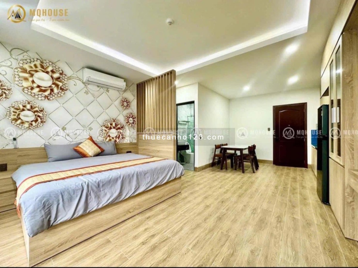 Khai trương căn hộ mới 100%, Đầy đủ tiện nghi, Dọn vệ phòng 2lần/tuần - Ngay Sân Bay Tân Sơn Nhất