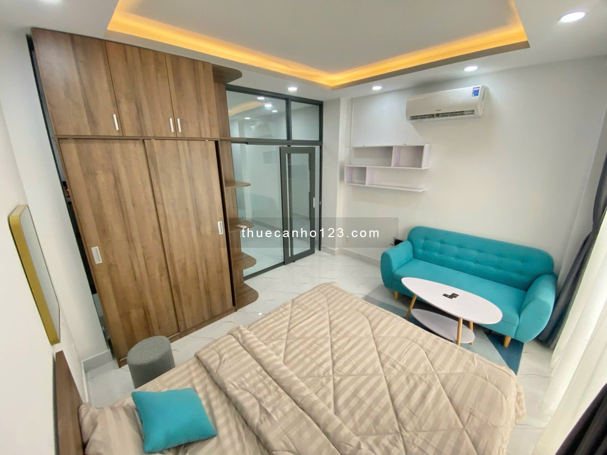 Căn Hộ 1 Phòng Ngủ Ban Công Full Nội Thất ( y hình Đúng Zá )