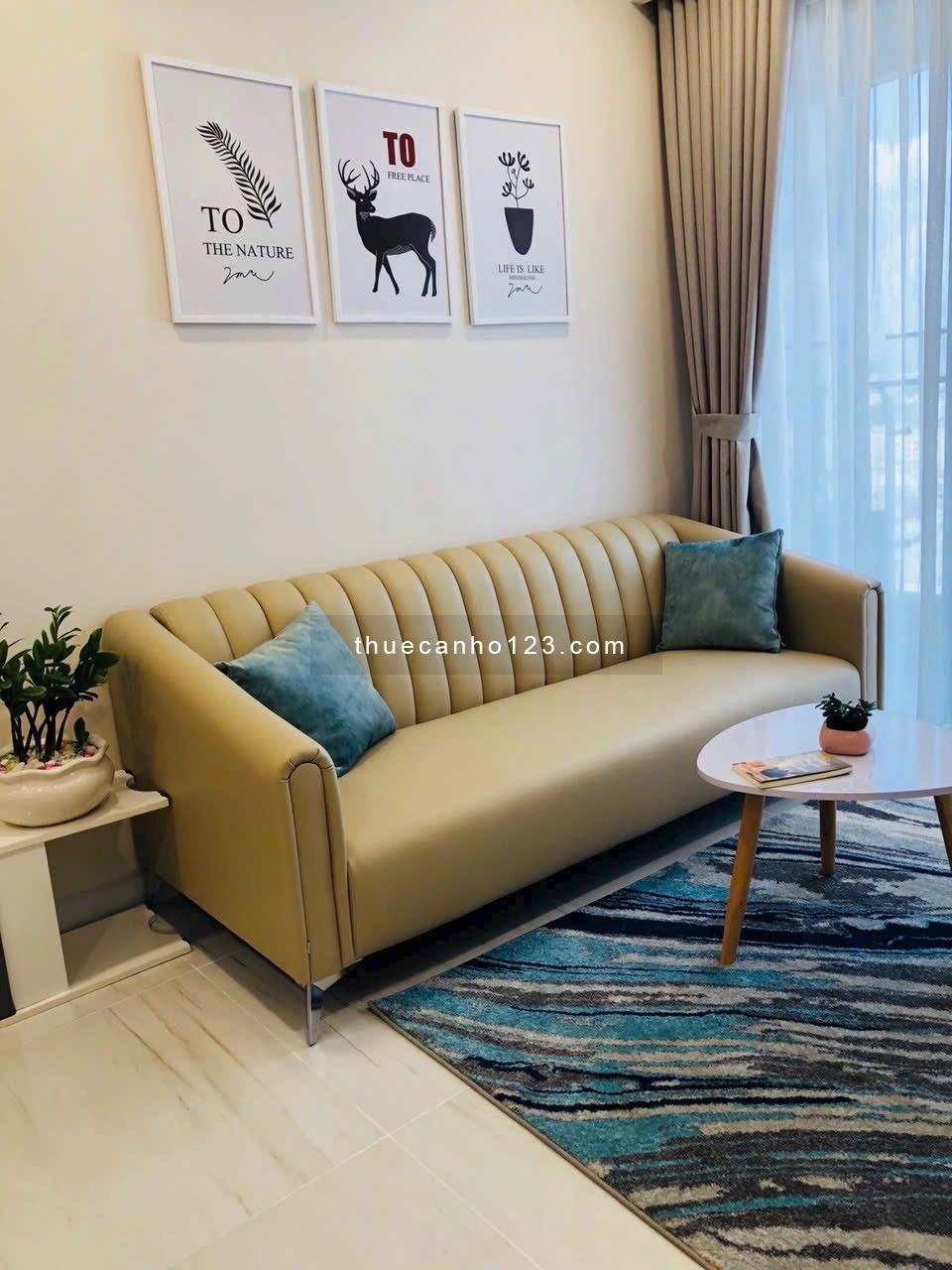 Cho thuê căn hộ The Prince 50m2, 1PN1WC, Nội thất đầy đủ, nhà đẹp dọn ở được ngay.