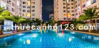 Cần cho thuê Sky Center 130m2, 3PN 2WC, Nội thất đầy đủ, nhà đẹp, dọn ở được ngay, LH 0981170149 Văn