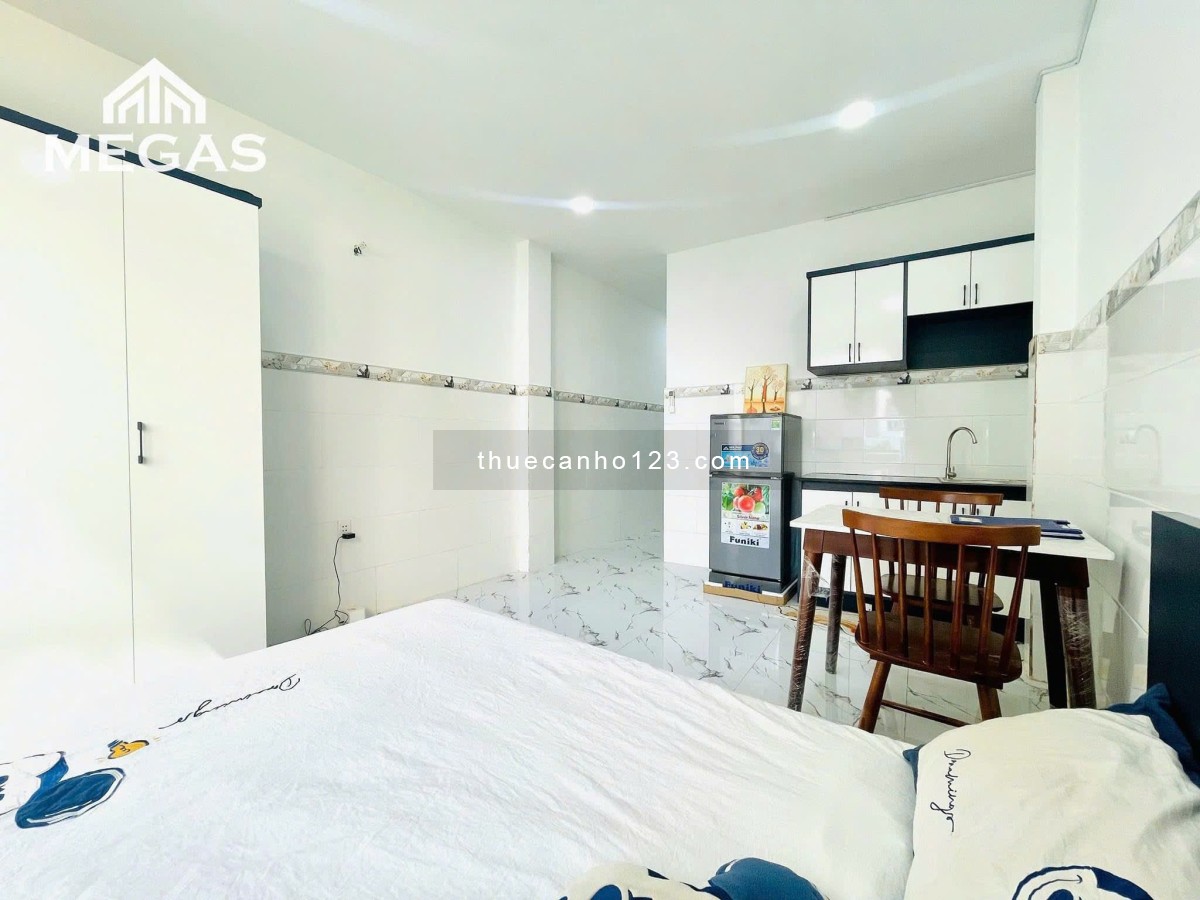 Cho thuê căn hộ cửa sổ lớn Lê Văn Sỹ quận 3 gần đại học sư phạm co.opmart nhiêu lộc Phú Nhuận