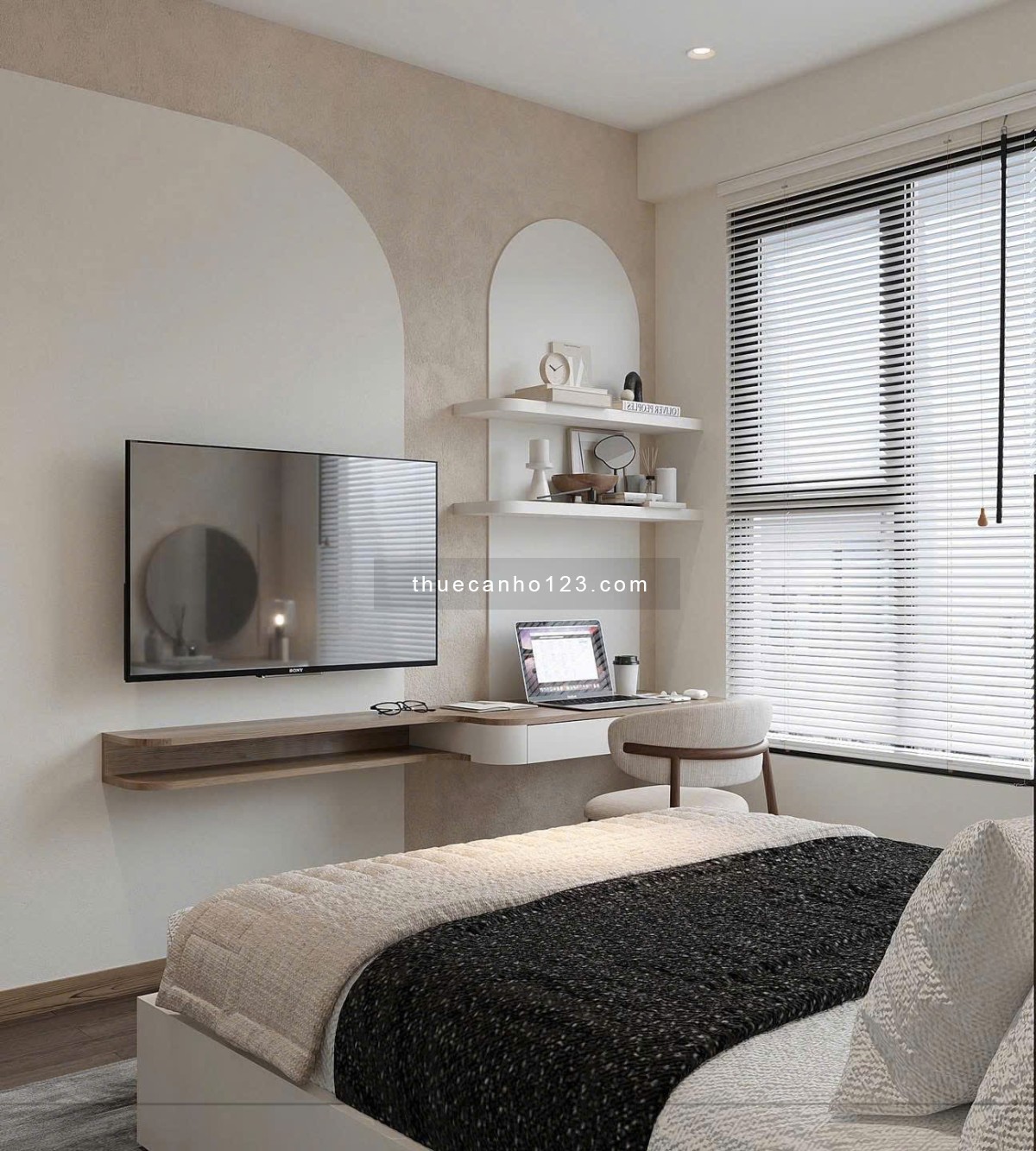 Cho thuê căn hộ 1PN/2PN full nội thất gần CV Hoàng Văn Thụ - Phường 2, Phường 4 - Quận Tân Bình