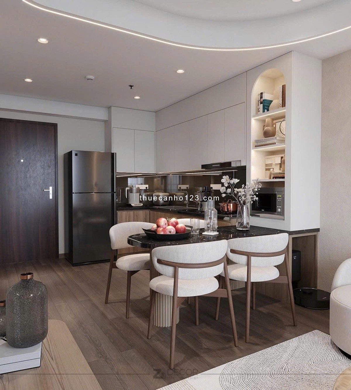 Cho thuê căn hộ 1PN/2PN full nội thất gần CV Hoàng Văn Thụ - Phường 2, Phường 4 - Quận Tân Bình