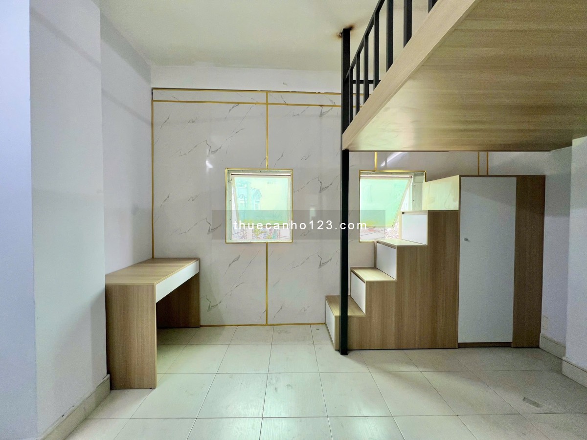 Cho thuê Căn Hộ Dịch Vụ Giá Rẻ + Đầy Đủ Nội Thất Mới + Cửa Sổ Trời Siêu Thoáng +Nguyễn Văn Cừ Quận 1