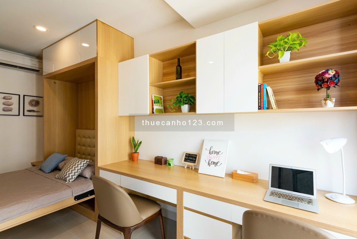 Cho Thuê Căn Hộ Studio 1 phòng ngủ Sài Gòn Royal, Bến Vân Đồn Quận 4