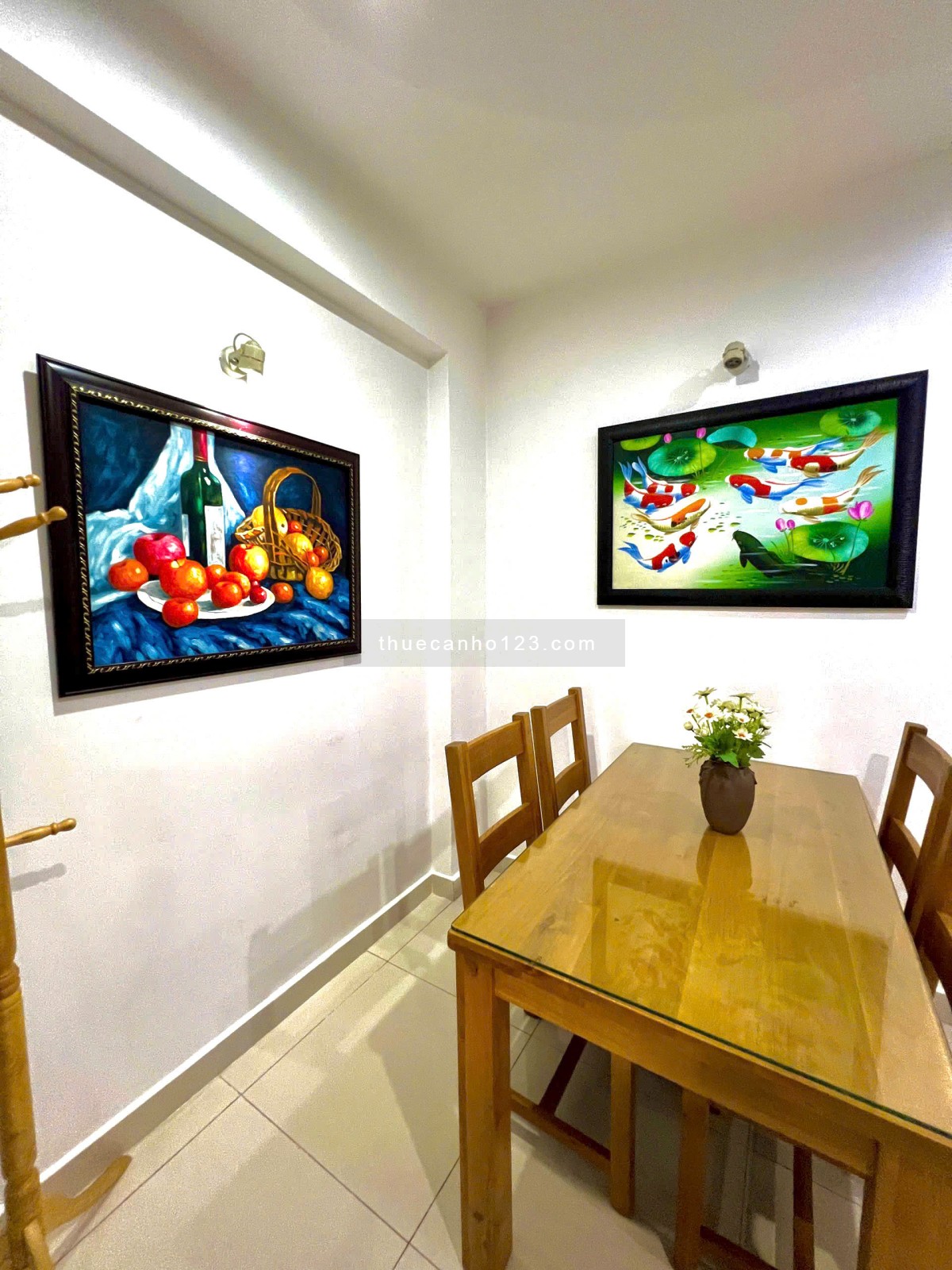 Cho thuê căn hộ 2PN - 3WC Rộng 86M2 - Trống sẵn gần chợ Bến Thành, công viên 23/9, ngã 6 Phù Đổng