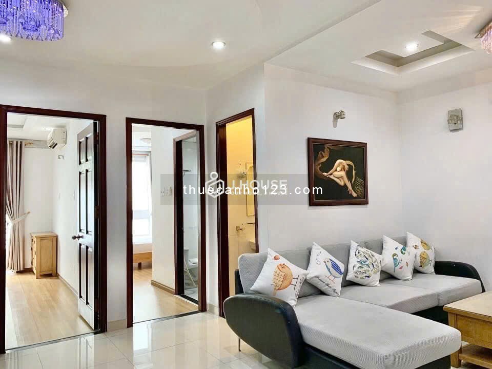 Cho thuê căn hộ 2PN - 3WC Rộng 86M2 - Trống sẵn gần chợ Bến Thành, công viên 23/9, ngã 6 Phù Đổng