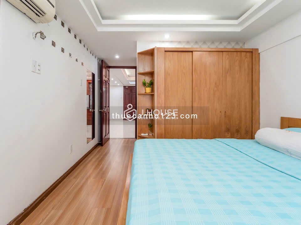 Cho thuê căn hộ 2PN - 3WC Rộng 86M2 - Trống sẵn gần chợ Bến Thành, công viên 23/9, ngã 6 Phù Đổng