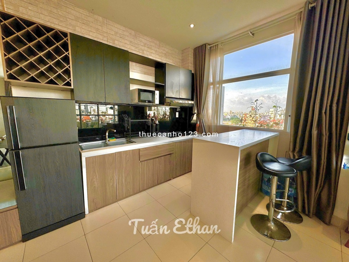 Cho thuê căn hộ studio ban công rộng thoáng tại quận 3