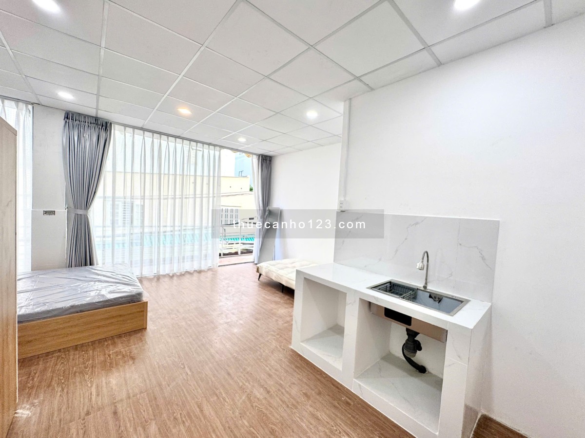 CĂN HỘ STUDIO BAN CÔNG GẦN CÔNG TRƯỜNG DÂN CHỦ, CHUNG CƯ HÀ ĐÔ, TÒA NHÀ VIETTEL QUẬN 10