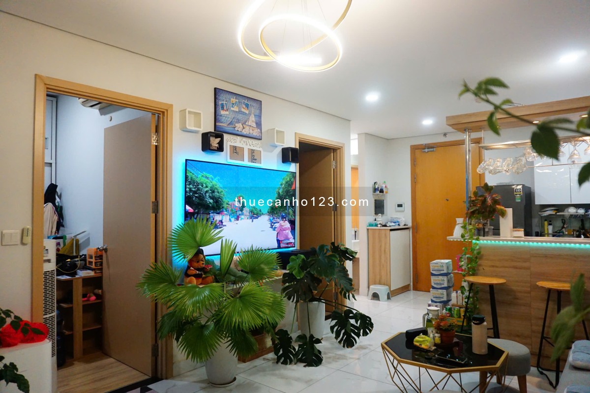 Cho thuê CH 2PN, 12 triệu, 58m2, view đẹp tại An Gia Skyline