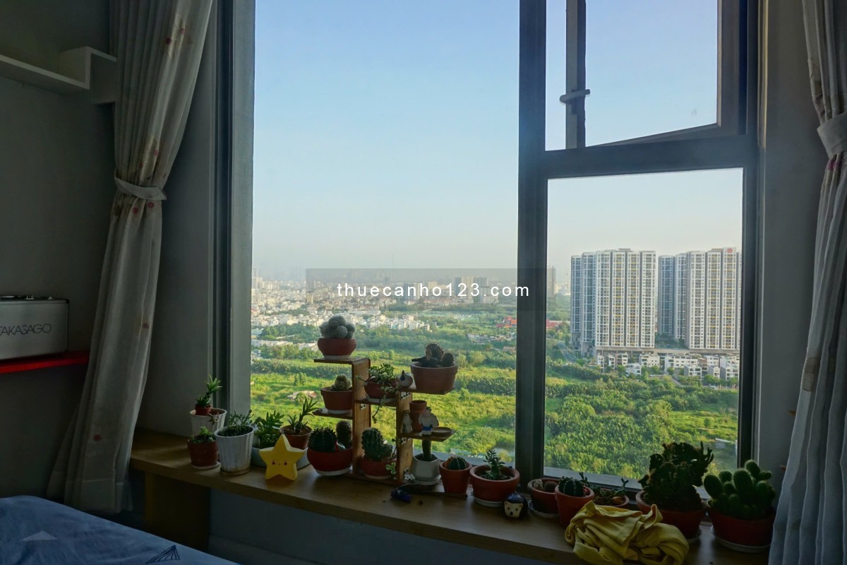 Cho thuê CH 2PN, 12 triệu, 58m2, view đẹp tại An Gia Skyline