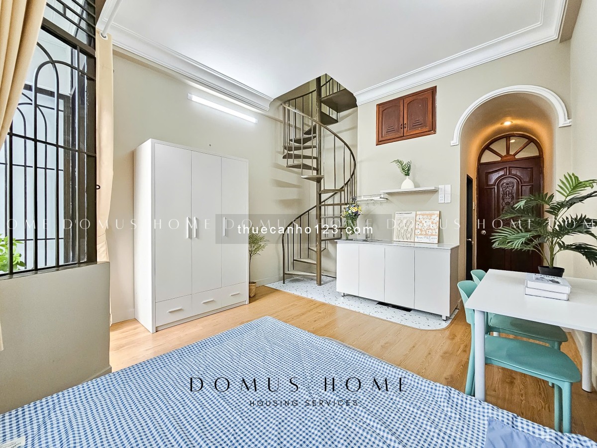 Căn hộ Full nội thất siêu xinh, ban công thông thoáng tại Khánh Hội Quận 4