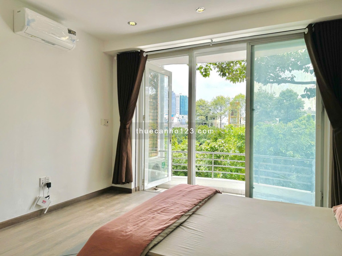1PN Bancol 40m² - Tiện nghi, view sông, cây xanh siêu mát - Ngay bờ kè Hoàng Sa
