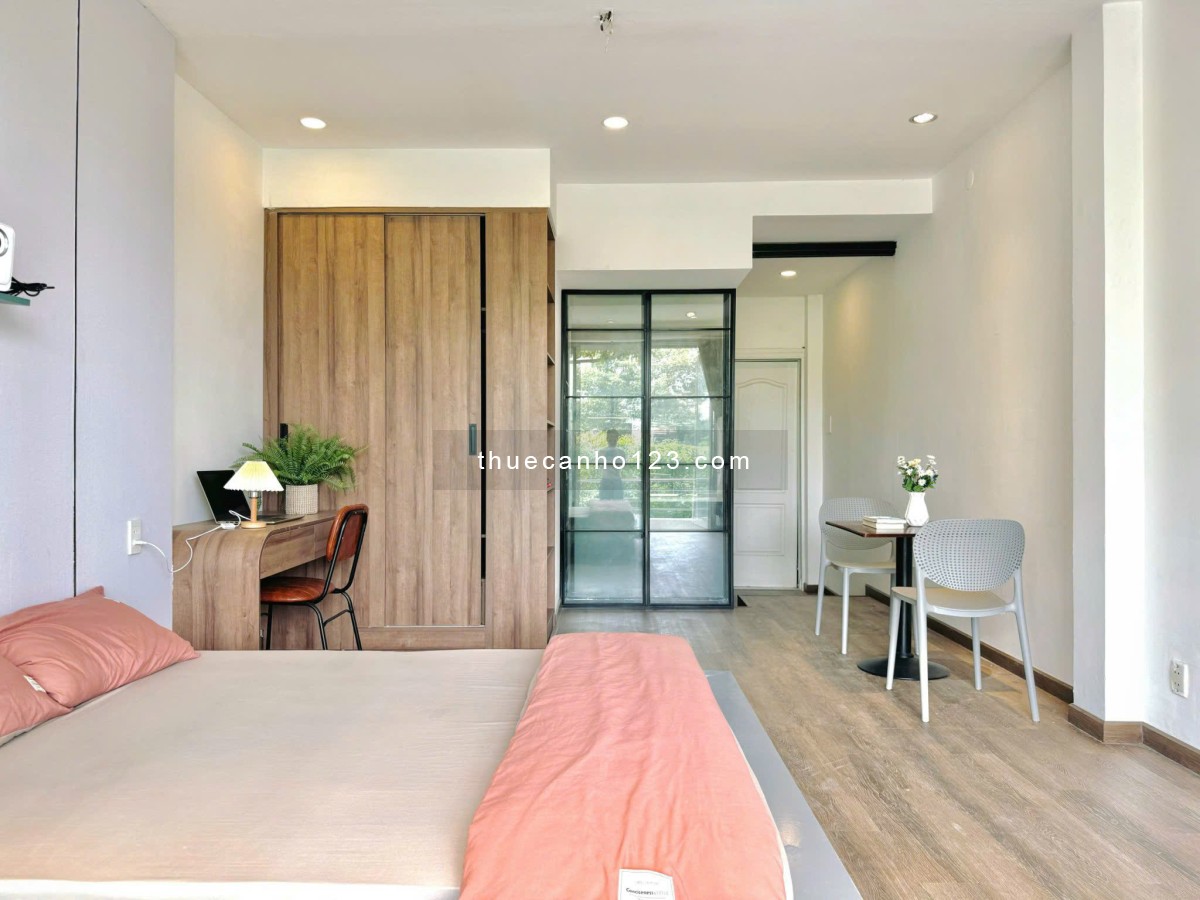 1PN Bancol 40m² - Tiện nghi, view sông, cây xanh siêu mát - Ngay bờ kè Hoàng Sa