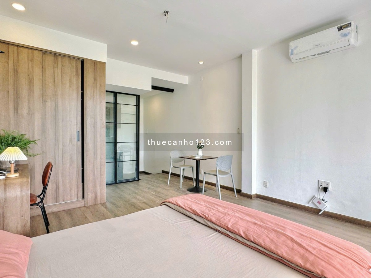 1PN Bancol 40m² - Tiện nghi, view sông, cây xanh siêu mát - Ngay bờ kè Hoàng Sa