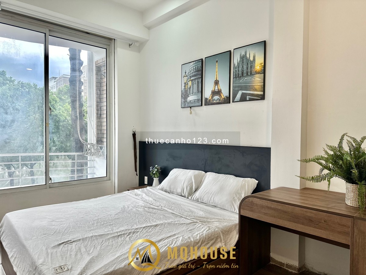 [Khai trương căn hộ quận 1] 1 Phòng ngủ, 55m2, Mặt tiền Hoàng Sa, Gần Horizon Tower, Chợ Tân Định