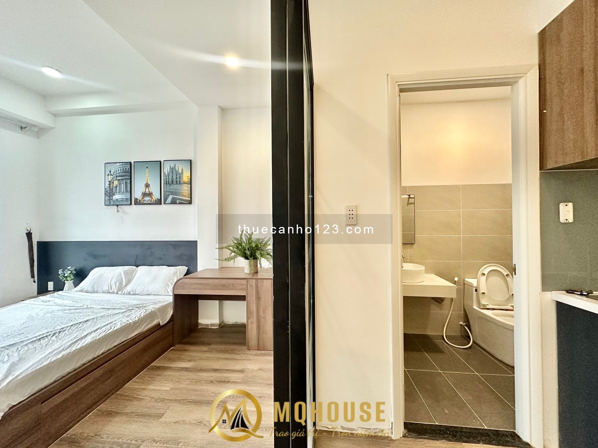 [Khai trương căn hộ quận 1] 1 Phòng ngủ, 55m2, Mặt tiền Hoàng Sa, Gần Horizon Tower, Chợ Tân Định