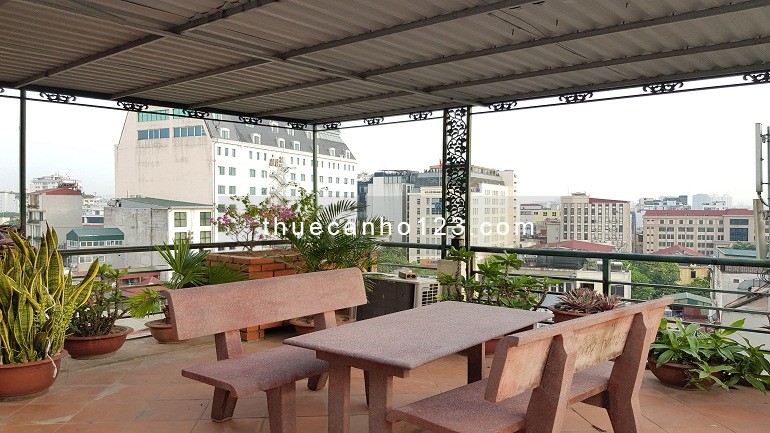 Cho thuê căn hộ dịch vụ tại Trần Hưng Đạo, Hoàn Kiếm, 35m2, 1PN, đầy đủ nội thất