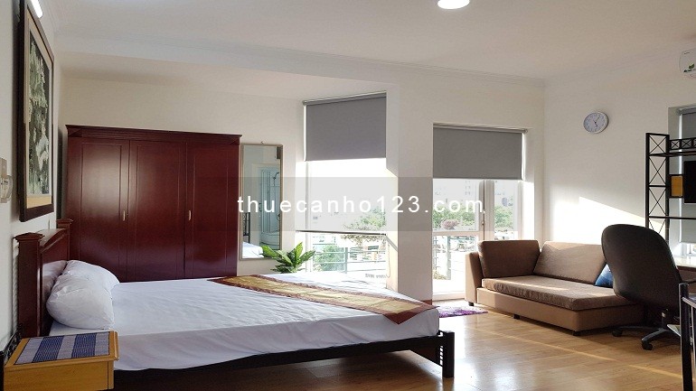 Cho thuê căn hộ dịch vụ tại Trần Hưng Đạo, Hoàn Kiếm, 35m2, 1PN, đầy đủ nội thất