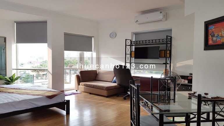 Cho thuê căn hộ dịch vụ tại Trần Hưng Đạo, Hoàn Kiếm, 35m2, 1PN, đầy đủ nội thất