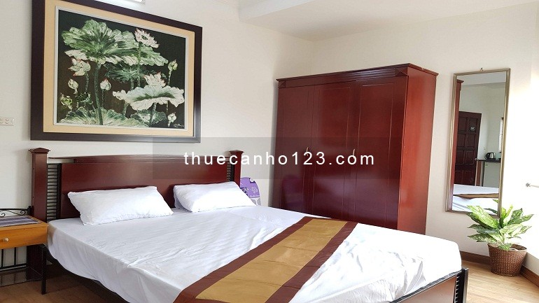 Cho thuê căn hộ dịch vụ tại Trần Hưng Đạo, Hoàn Kiếm, 35m2, 1PN, đầy đủ nội thất
