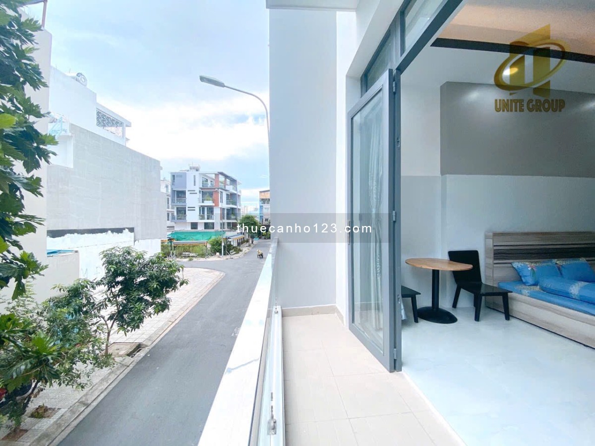 Căn hộ Studio Full Nội Thất Ban Công Lớn Đường Âu Dương Lân Q8 Gần Cầu Chữ Y qua Q1, Q5 5p xe máy