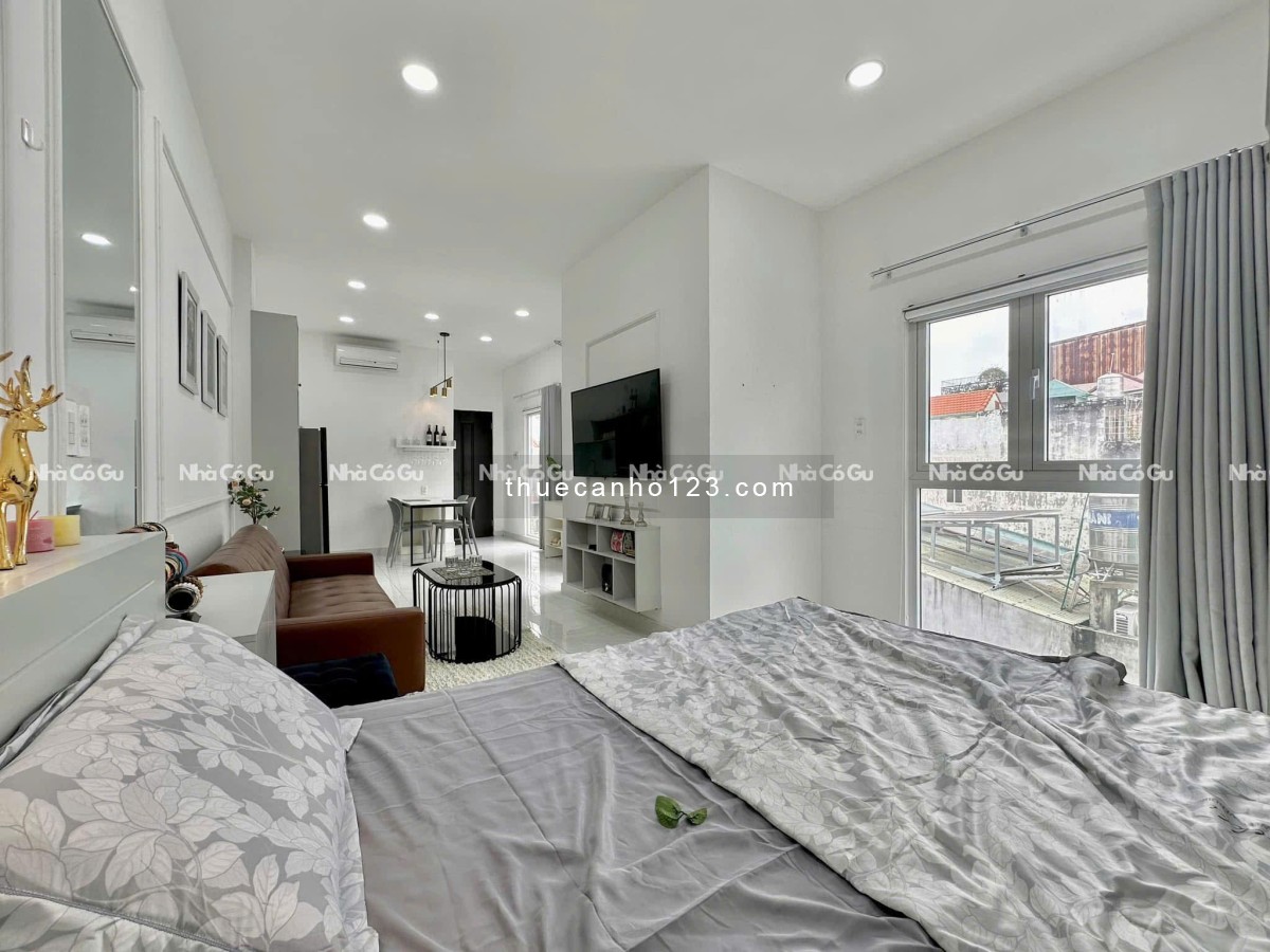 [Cho thuê căn hộ ngay bờ kè Hoàng Sa] Diện tích 55m2, View cây xanh, Gần chung cư Horizon Tower