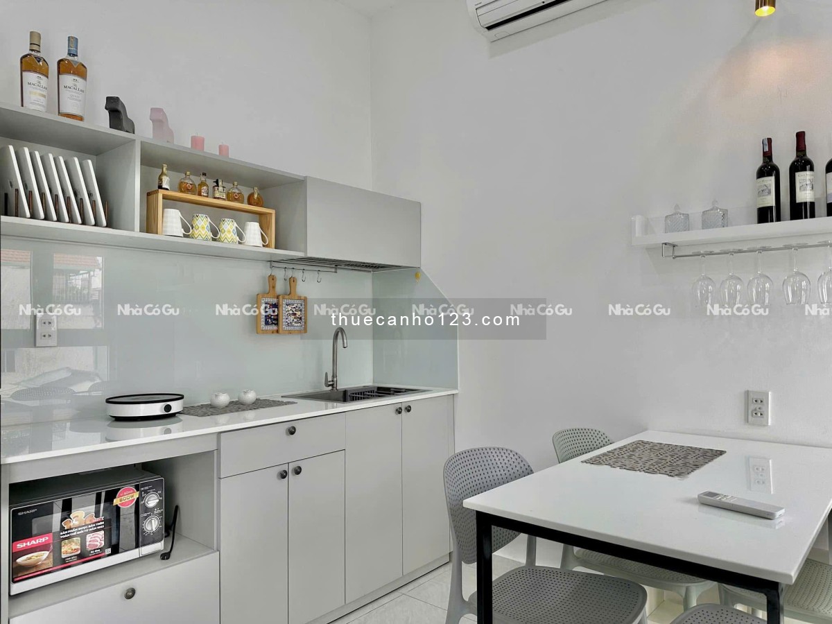 [Cho thuê căn hộ ngay bờ kè Hoàng Sa] Diện tích 55m2, View cây xanh, Gần chung cư Horizon Tower