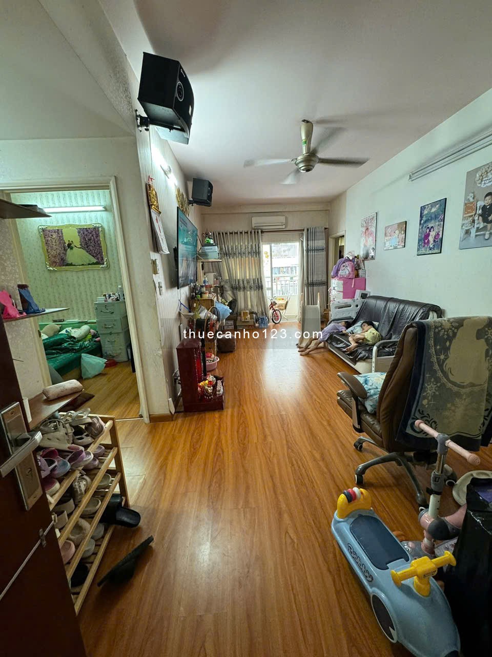 Chung cư 8X Thái An, Phan Huy Ích, GV: 68m2, 2p ngủ, 2wc, nội thất 7tr/th