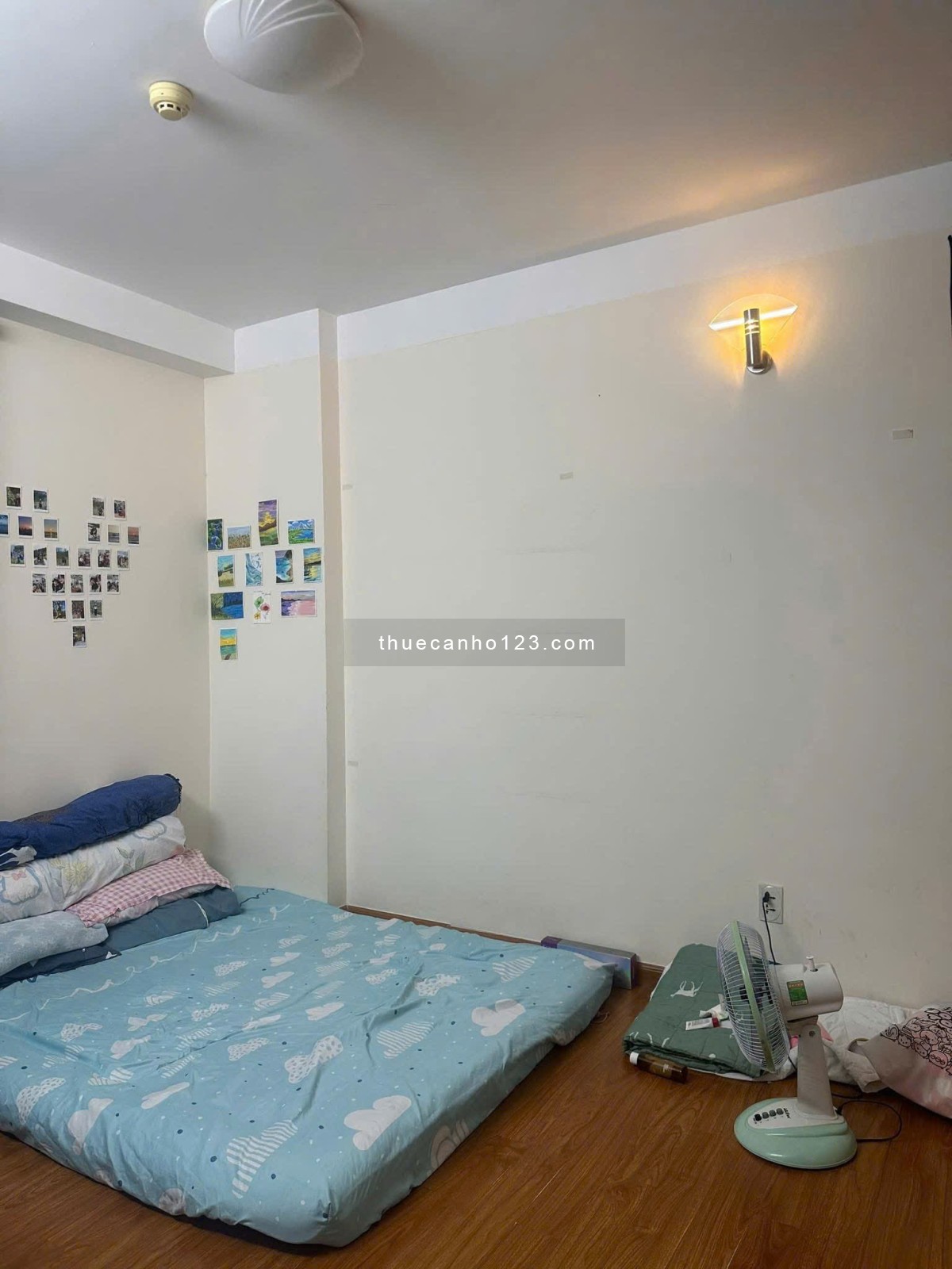 Chung cư Screc, Trường Sa, P12, Q3:77m2 2p ngủ rộng, nội thất, 14tr/th