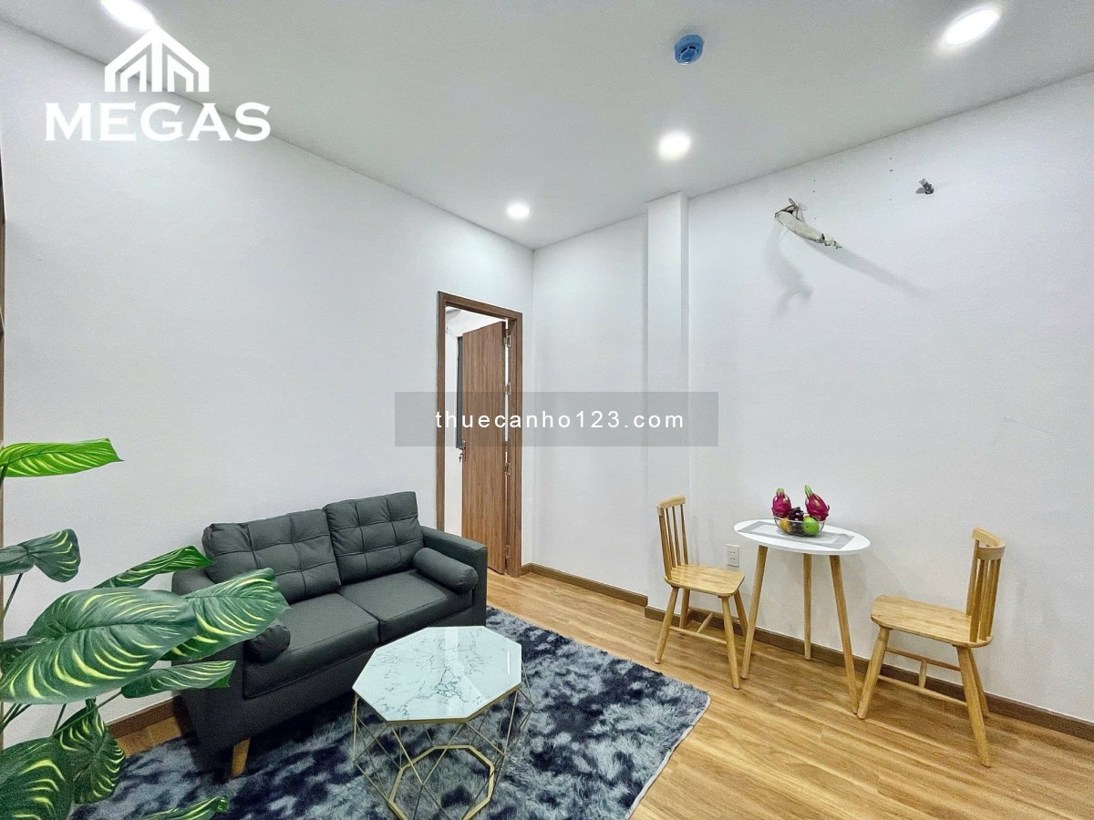 CHDV 1pn/2pn full nội thất - Cửa sổ, máy giặt riêng, mới 100% tại Bờ Kè Hoàng Sa - Trường Sa