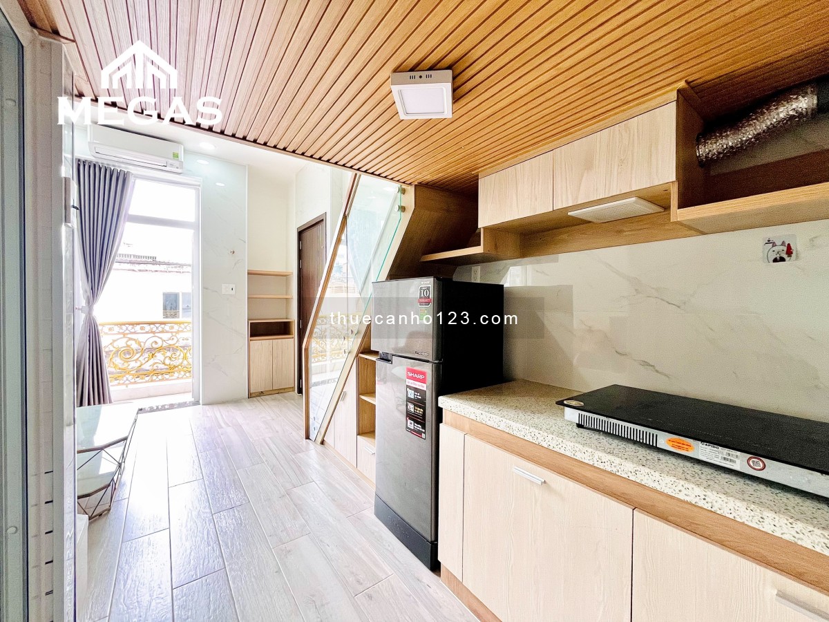 Duplex Q6, full NT cao cấp, ban công, bao phí dịch vụ - Ngay Chợ Lớn, Hậu Giang, Nguyễn Văn Luông