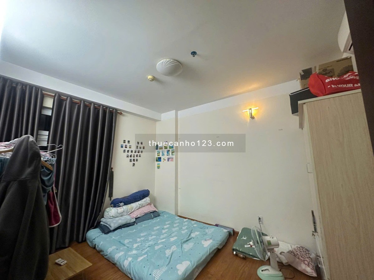 Chung cư Screc, Trường Sa, P12, Q3:77m2 2p ngủ rộng, nội thất, 14tr/th