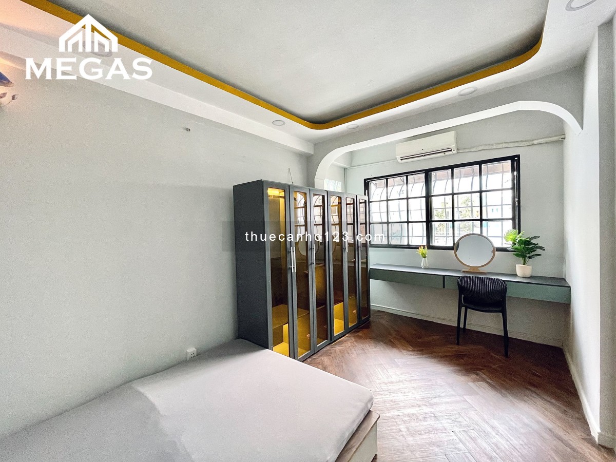 CHDV 1pn cao cấp - Ban công, full nội thất - Máy giặt riêng, mới 100% tại Lotte Mart Tân Bình.